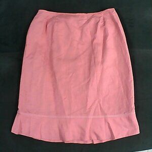 Pink A-line Kasper Skirt